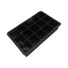 Forma De Gelo De Silicone Com 15 Compartimentos, Não Tóxica, Durável, Bandeja Grande Para Gelo,