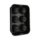 Forma De Gelo De Silicone Com 6 Compartimentos Para Cubos De Gelo DIY, Ideal Para Bar E Coquetéis,