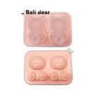 Forma De Gelo Em Forma De Urso De Pelúcia, Bonita, À Prova De Respingo, Fácil De Remover, Para Forma De Gelo Em Forma De Urso De Pelúcia, Bonita, À Prova De Respingo, Fácil De Remover, Para
