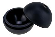 Forma De Gelo Esfera 60mm Em Silicone Weck Preto