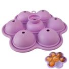 Forma de Gelo Esfera Bandeja de Silicone Cha Gelado Bebida Coquetel Drink Formato Bola Festa Evento Comemoraçao Molde Flexivel Resistente