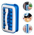 Forma de Gelo Garrafa squeeze 2 em 1 silicone 16 cubos