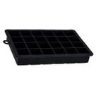 Forma de gelo Pequena de Silicone 24 cavidades Flexível Antiaderente Papinha Chocolate Molde