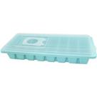 Forma de Gelo Plástico com Tampa 16 Cubos