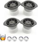 Forma de Gelo Redonda para Drinks Esfera Grande de Gelo para Whisky Gin Vodka e Coquetéis Ideal para Bar