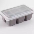 Forma De Gelo Retangular Mini de Plástico Cubos Com Tampa