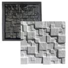Forma De Gesso E Cimenticia Pedrinha Brinde 2 Peca E Gratis