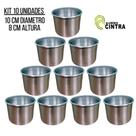 Forma de Mini Bolo Bento Cake Hambúrguer De Bolo 10x8 Kit 10 unidades