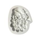 Forma de Papai Noel Molde de Silicone Diy Chocolate Cupcake Bolo Muffin Molde