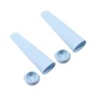 Forma De Picolé Reutilizável De Silicone Com Tubos Auto-selantes De Congelamento Rápido, Utensílio
