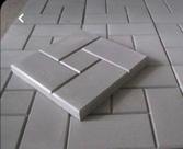 Forma de Piso Plástica ABS 2mm - Tamanho 40x40x2,5cm