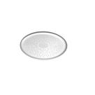 Forma De Pizza Abaulada nº35 C/FUROS-Alumínio Polido