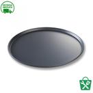 Forma de Pizza Antiaderente 31cm Profissional Aço Carbono Não Gruda Assadeira Redonda Forno