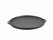 Forma de pizza ferro 30x1,5cm alça ferro Panela Mineira
