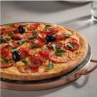 Forma de Pizza Pedra Sabão Grande 27 cm (cobre) - SÃO JOSÉ Forma de Pizza Pedra Sabão Grande 27 cm (cobre) - SÃO JOSÉ