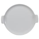Forma de Pizza Refratária Diâmetro 31,5 cm Branca Porcelana