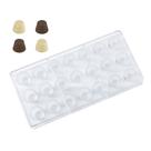 Forma De Plástico - Bombom Cupcakes - 27,5x13,5x2cm - 1 unidade - Silver Plastic - Rizzo Forma De Plástico - Bombom Cupcakes - 27,5x13,5x2cm - 1 unidade - Silver Plastic - Rizzo