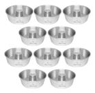 Forma De Pudim Bolo Suíça Com Furo 22x8 Redonda Kit 10 Peças Forma De Pudim Bolo Suíça Com Furo 22x8 Redonda Kit 10 Peças