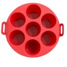 Forma De Silicone 20.5x5cm Para Mini Bolo Cupcake Airfryer