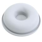 Forma De Silicone - 20,5x20,5x5Cm - Redonda Donut - 1 unidade - Cromus Linha Profissional Allonsy - Rizzo