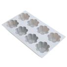 Forma De Silicone - 29,1x17,1x3,8Cm - Monoporção Flan - 1 unidade - Cromus Linha Profissional Allonsy - Rizzo
