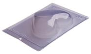 Forma de silicone 3 partes coração liso cod-40 porto formas