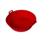 Forma De Silicone Antiaderente C/Alça Para AirFryer 16x6cm