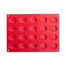 Forma De Silicone Antiaderente Para Biscoitos Madeleine Com 9/20 Cavidades, Utensílio De Cozinha