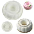 Forma De Silicone Bolo Pudim Vulcão 20 Cm Vazada Redonda