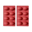 Forma De Silicone Em Formato De Ovo De Dinossauro 1/2 Peças, Bandejas De Cozinha 3D Para Páscoa,