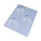 Forma de silicone esfera de 70mm 3 partes cod 9812 Bwb