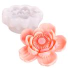 Forma de Silicone Flor para Velas Sabontes e Resina