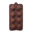 Forma De Silicone Fundo Do Mar Para Chocolate
