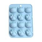 Forma De Silicone Gatos e Patinhas