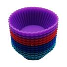 Forma De Silicone Mini Cupcake C/ 12 Confeitudo