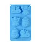 Forma De Silicone Natal Rena, Treno, Boneco de Neve