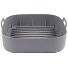 Forma de silicone p/fritadeira air fryer quad.16x16cmx5cm