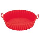 Forma de silicone p/fritadeira air fryer red.20x6,5cm