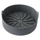 Forma de silicone p/fritadeira air fryer red.22x22cmx8,5cm