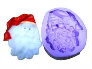 Forma de Silicone Papai Noel C/ Barba Grande Ib-1710 / S-568