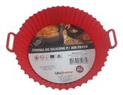 Forma De Silicone Para Air Fryer Micro-ondas Forno Com Alça Antiaderente Reutilizável SU221313