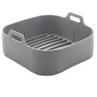 Forma de Silicone para Aiy Fryer- Quadrada- cinza