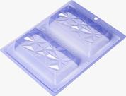 Forma de silicone para barra 3D chocolate