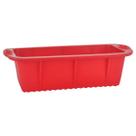 Forma De Silicone para Bolo Inglês Pão Fs01 Vermelho