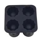 Forma De Silicone Para Gelo Com 4 Copos, Bandeja De Gelo Para Copos De Shot, Ideal Para Festas De