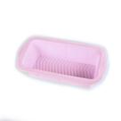 Forma De Silicone Para Pão De Forma Rosa 21 x 10 x 6,5 Cm