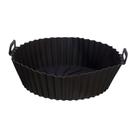 Forma de Silicone Redonda Hauskraft 20cm Para Air Fryer