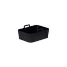 Forma de Silicone Retangular para Airfryer 21 cm Preto Mor