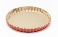 Forma de Torta Número 03 c/ Fundo Removível - 23cm - Alumínio Antiaderente TEFLON quiches