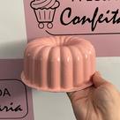 Forma dec suiça gomada 1p 11x13x6 rosa dona lella Forma dec suiça gomada 1p 11x13x6 rosa dona lella